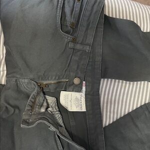 Valentino Women’s Skinny Jeans in Charcoal Gray